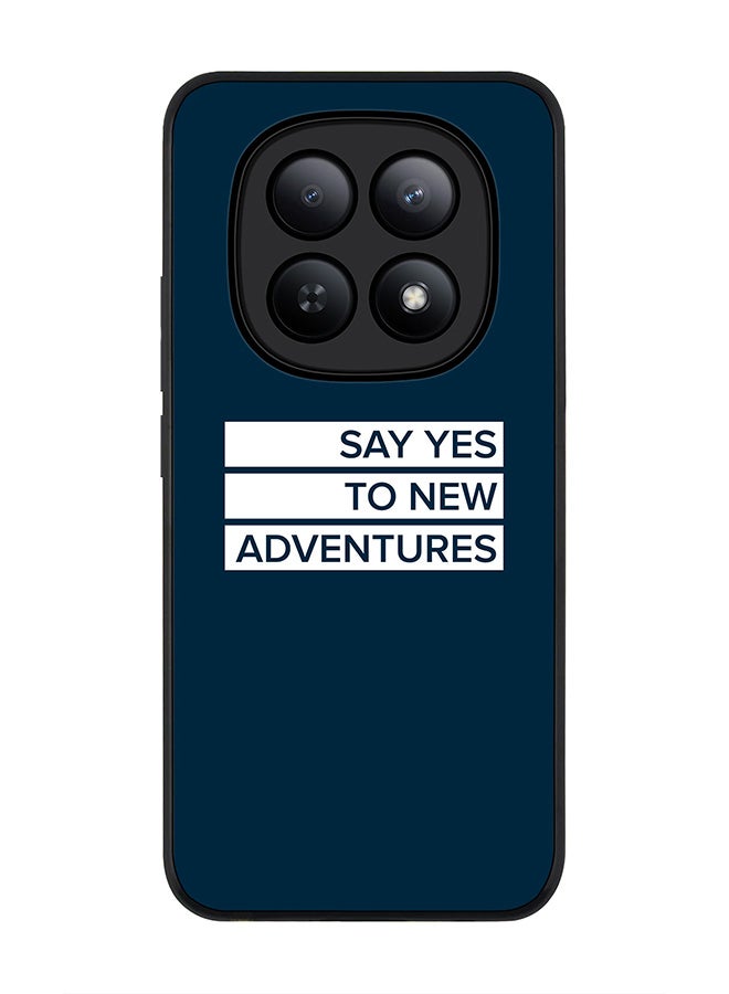 For Xiaomi Redmi Note 15 5G / Poco M8 Case,Slim fit Camera Protection, Shockproof Thin Phone cover  - Say yes to new adventures