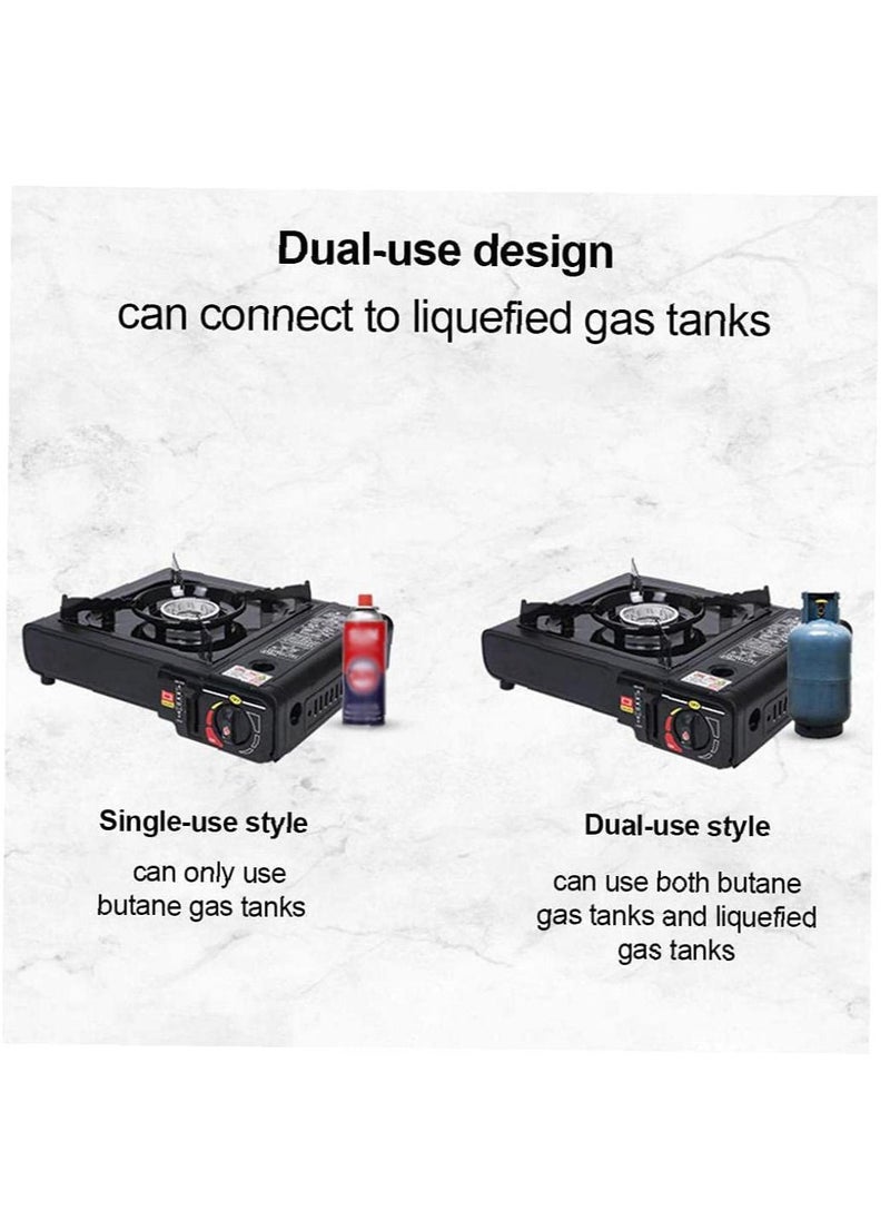 GO2CAMPS Portable Butane Gas Camping Stove With Carry Case - Multicolour  - Image 5