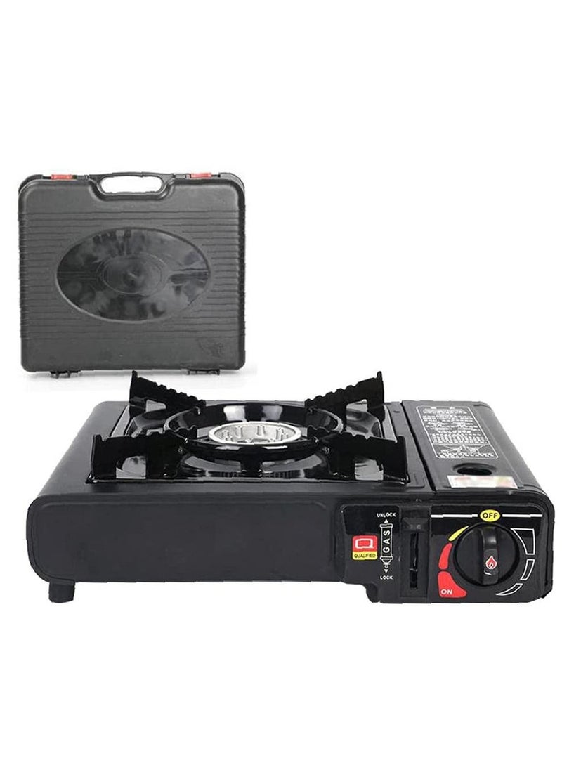 GO2CAMPS Portable Butane Gas Camping Stove With Carry Case - Multicolour  - Image 1