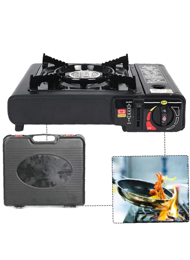 GO2CAMPS Portable Butane Gas Camping Stove With Carry Case - Multicolour  - Image 2