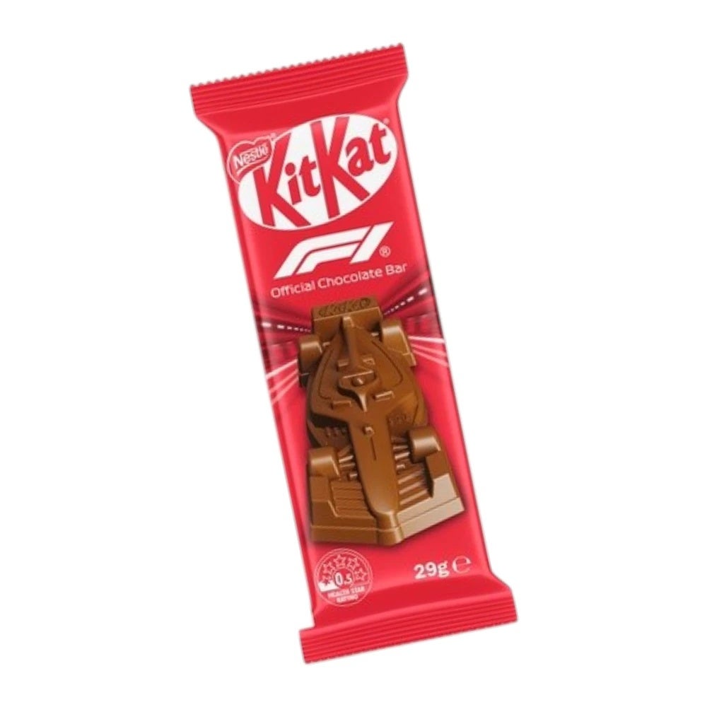 Nestle KitKat Formula 1 Racing Car Milk Chocolate Bar- 29gms