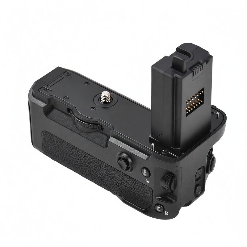 VG-C4EM Vertical Battery Grip Holder with Dual Battery Slots Compatible with Sony A9Ⅱ/ A7R4/ A7M4/ A7RM4/ A1/ A7SⅢ/ A7RⅣ/ A7RV/ A7RMV - Image 1