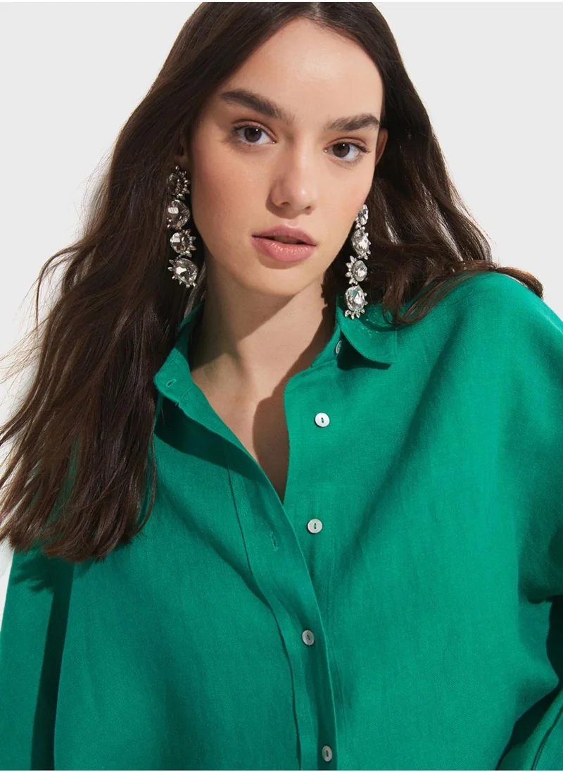 JUNE Button Down Shirt