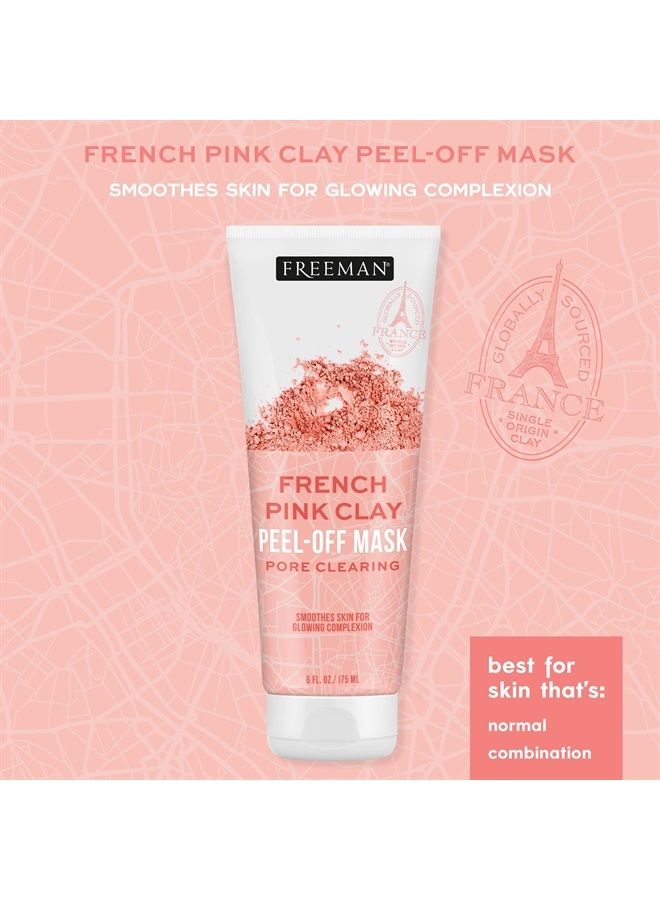 Freeman مجموعة ماسكات الوجه الغريبة، ماسكات قابلة للتقشير وجيلي، تنظيف، إزالة المسام وترطيب، لجميع أنواع البشرة، تشمل فرشاة ماسك سيليكون، نباتية وخالية من التجارب على الحيوانات، مجموعة مكونة من 4 قطع - Image 3