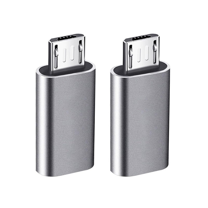 Tobfit Tobfit Micro USB to USB C Adapter for Type C Female to Micro B Male Converter QC 3.0 Data Transfer Compatible with PS4 Xbox Game Controller Spaker Driving Recorder Galaxy S7 Micro USB Devices - Image 1