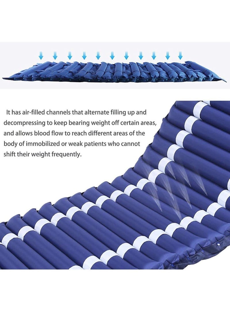 D-Steps Alternating Pressure Mattress tube - From D-Steps with Adjustable Built-in Pump – Medical Grade for Bedsore Treatment and Pressure Relief - Image 4