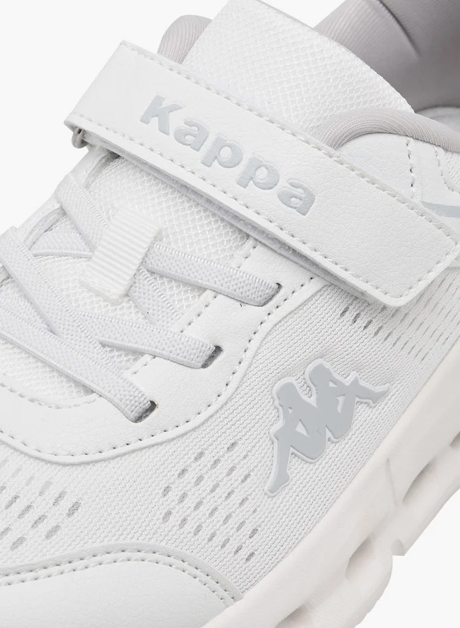 Kappa Boys' Logo Detail Sports Shoes with Hook and Loop Closure