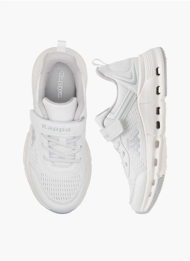 كابا Boys' Logo Detail Sports Shoes with Hook and Loop Closure