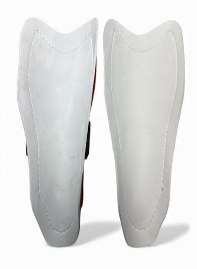 GudyB Intense Shock PVC Cricket Wicket Legguard | Premium 12 Hole Football Shin Guard/Shin Pad for Adult (Assorted Colour) - Image 5