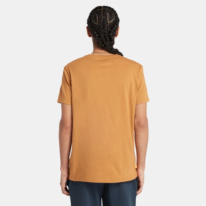 Timberland Men's Oyster River Chest Logo T-Shirt