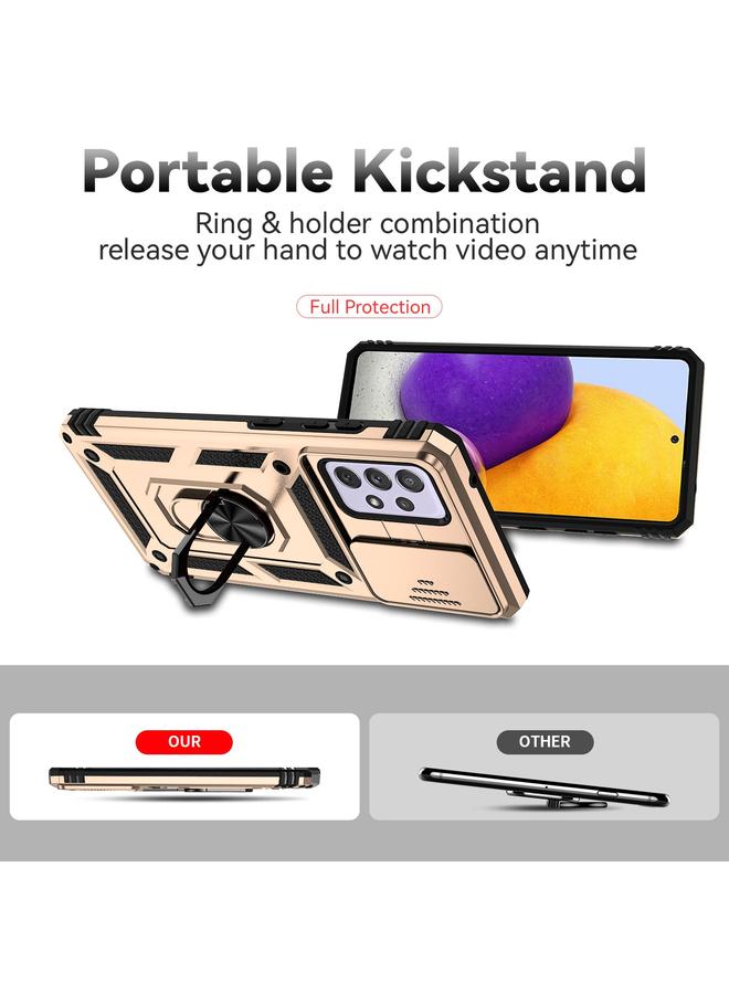 S-TOP Case For Samsung Galaxy A52 5G / 4G Sliding Camshield Holder Phone Case - Image 2