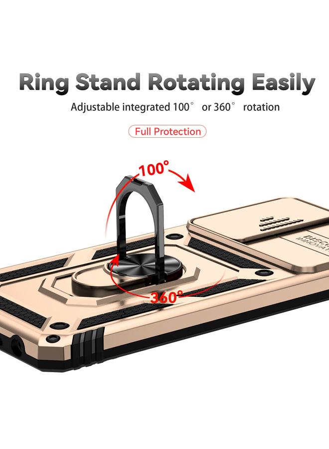 S-TOP Case For Samsung Galaxy A52 5G / 4G Sliding Camshield Holder Phone Case - Image 3