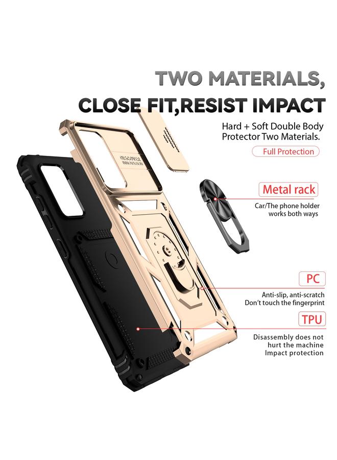 S-TOP Case For Samsung Galaxy A52 5G / 4G Sliding Camshield Holder Phone Case - Image 4