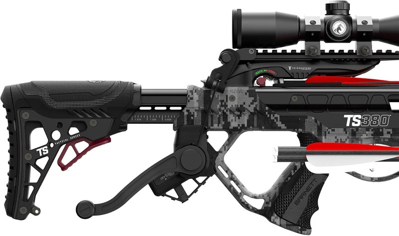 Barnett Crank Cocking Device for Crossbow, Ambidextrous, Easy Installation, Reduce Cocking Resistance by 93%, Tactical, Black - Image 2