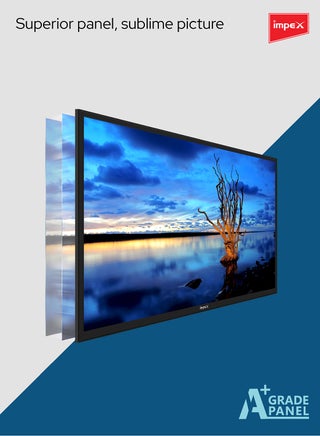 تلفزيون Impex LED 24 بوصة عالي الدقة - لوحة A+، منفذين HDMI، منفذين USB، دقة 1366x768، تصميم نحيف، ضمان سنتين - Gloria 24 - أسود GLORIA 24 أسود - view 5