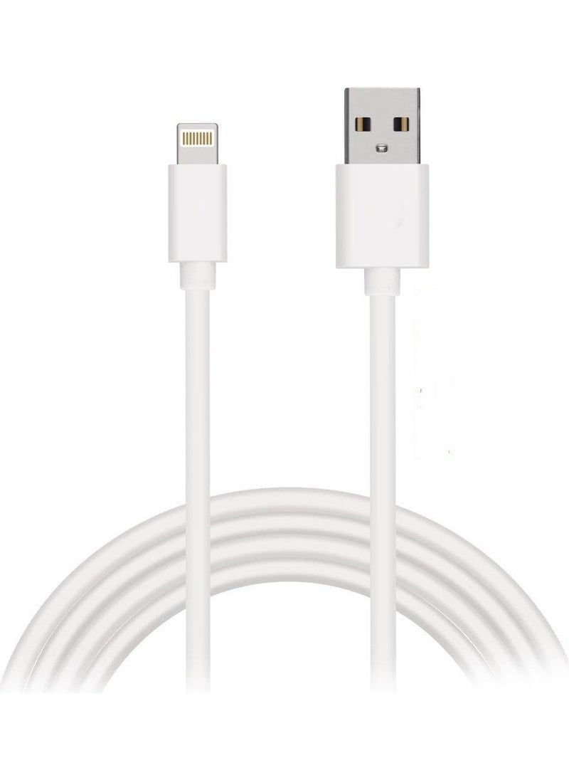Hiqonic 2.4A 3 Meter Fast Charging Supported Lightning To USB Charging Cable Compatible with iPhone 7 8 x 11 12 13  - Image 3