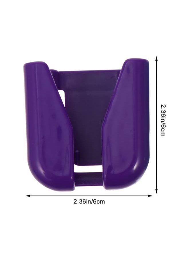 silvercnc - 10 Pcs Stethoscope Holder Waist Belt Stethoscope Clip Lightweight Stethoscope Holster Plastic Stethoscope Tube Holder Fits Most Stethoscopes Random Color - Image 1