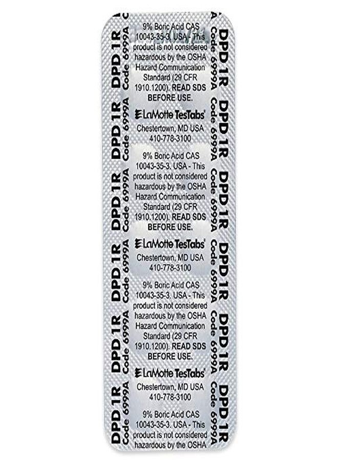 لاموت LaMotte 6999A Visual Grade TesTabs, Chlorine DPD #1 RAPID, 100 ct. - Image 2
