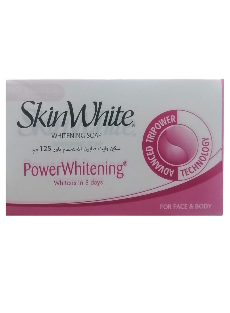 سكين وايت صابون الاستحمام باور 125 جم