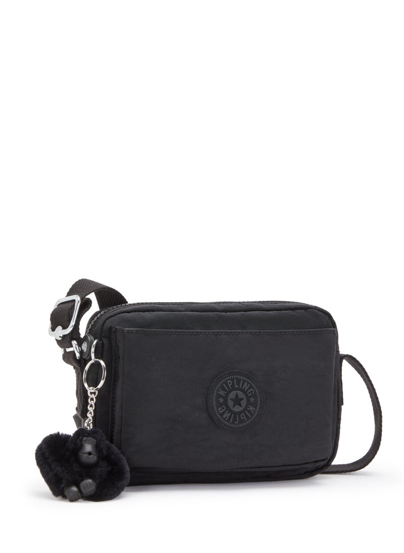 kipling - Abanu Mini Crossbody Bag with Adjustable Shoulder Strap Black Noir - Image 1