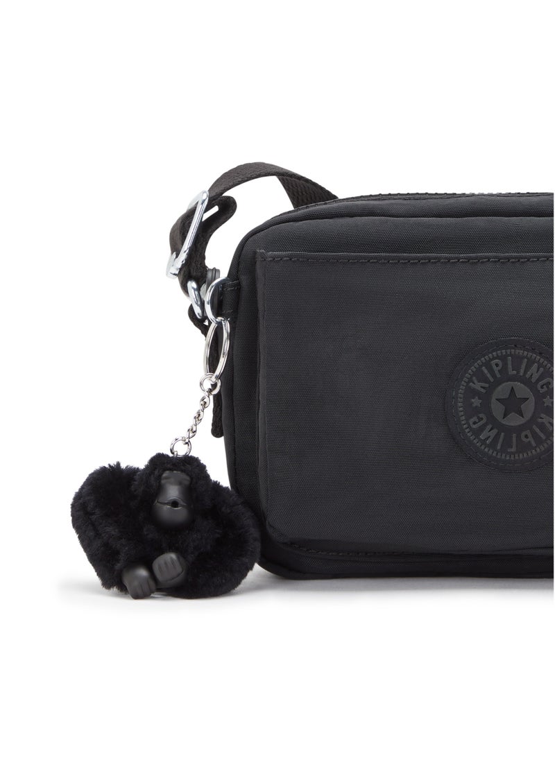 kipling - Abanu Mini Crossbody Bag with Adjustable Shoulder Strap Black Noir - Image 1