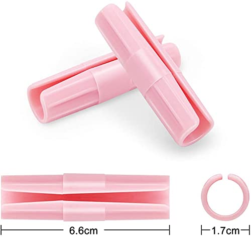 HASTHIP HASTHIP® Plastic 10pcs Sheet Clips Fastener Sheet Holders Keep The Bed Sheets Smooth and Tight Fit for Various Mattresses with Raised Edge (Pink)  - Image 3