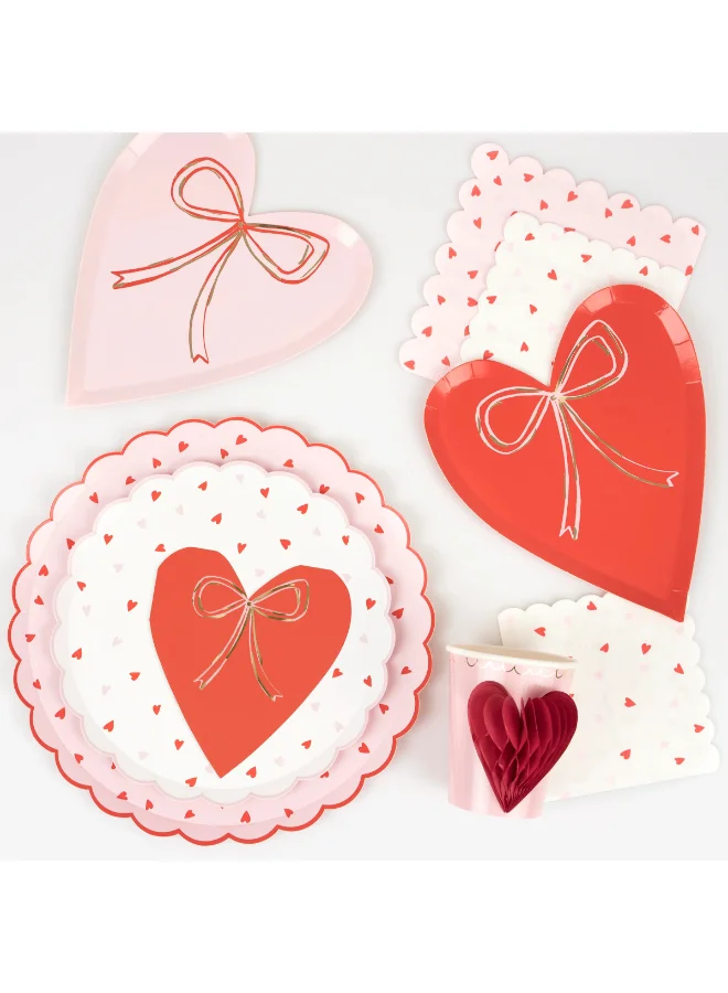 Meri Meri Heart Pattern Large Napkins