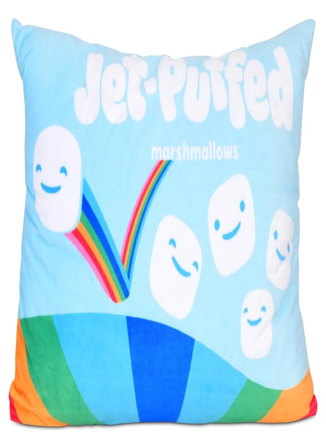 iscream Kraft Jet-Puffed Marshmallow 17.5" x 11" Pillow Set with Mini Marshmallow Pillows - Image 3