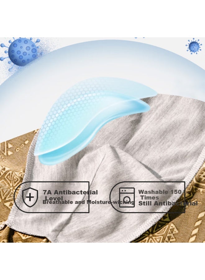 Yalu Yaloo Men's Ice Silk Seamless Antibacterial Plus Size Boxer Briefs Youth Men's Shorts - Image 4