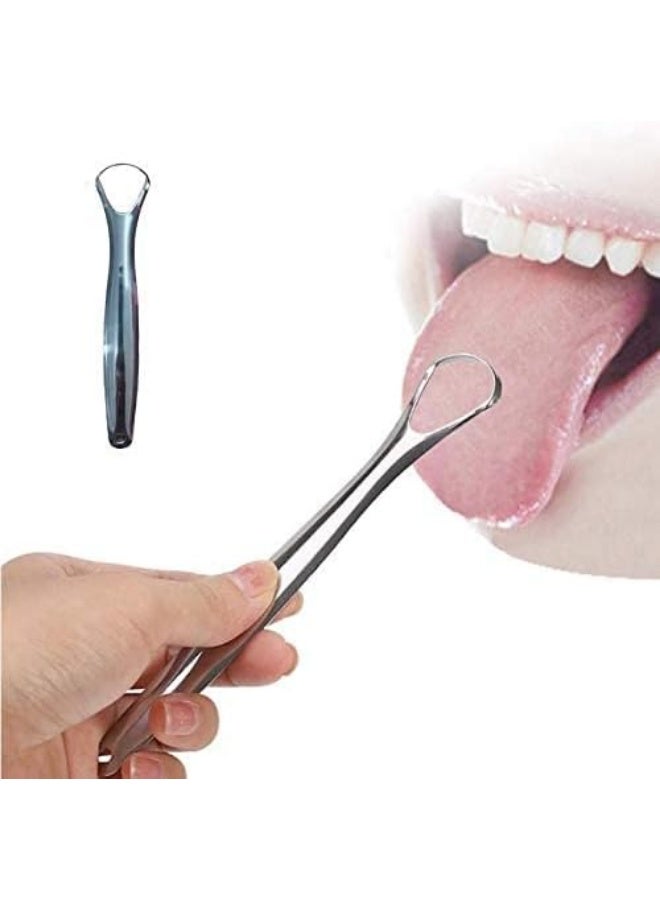 Tongue Scraper Cleaner Tool Stainless Steel for Healthy Oral Care Help Fight Bad Breath - Image 4