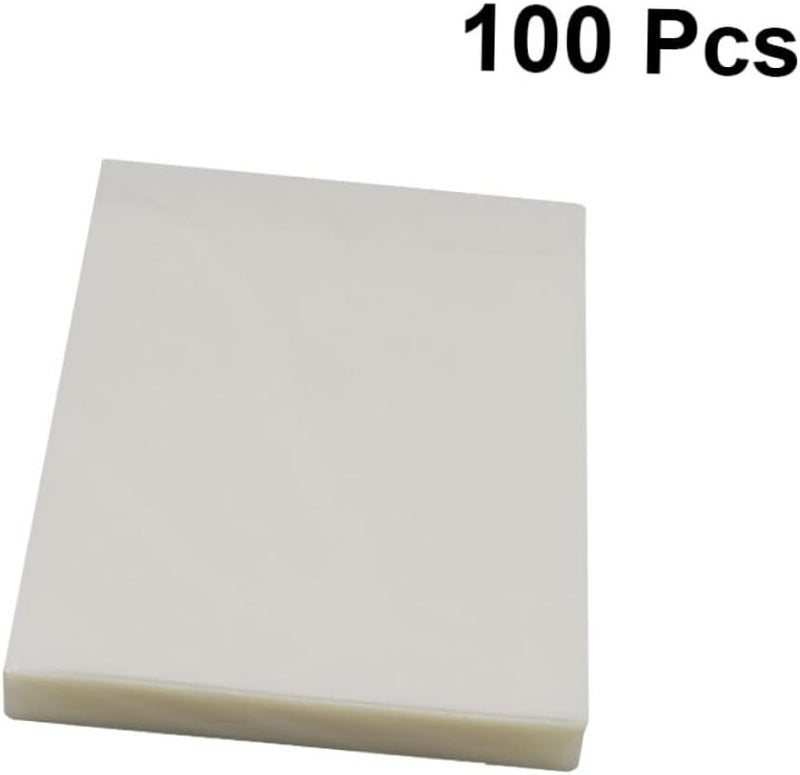 100pcs Thermal Laminating Sheets Pouches Photo Sealing Film Laminating Pouches Quality Material for Office Home Store - Image 2
