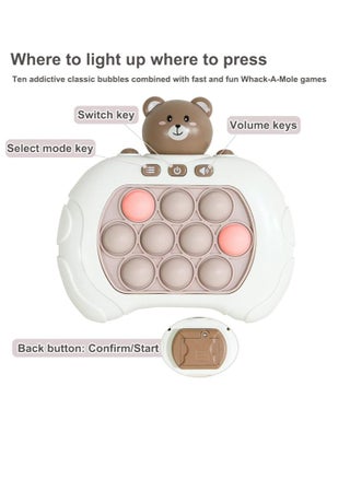 Aipinqi Pop It Game Light Up Fidget Toy, Quick Push Game Console, Whack A Mole Game, Decompression Breakthrough Puzzle Pop Game Machine, Multiple Game Modes Toy For 3+ Years - pzsku/ZDF6E60DFB6601A902761Z/45/_/1729294660/c946cdcc-a575-4348-b42c-54c5e3438d9b