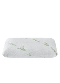 Moon Home and more.. Memory Foam Pillow Queen Size Knitted Fabric for Sleeping for Back Stomach Side Sleepers with Removable Cover with Zipper Size 70x40x14cm  - Image 1