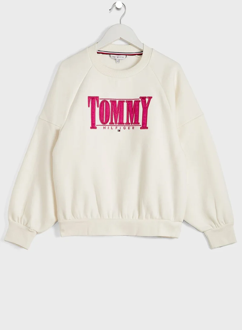 TOMMY HILFIGER Youth Logo Sweatshirt