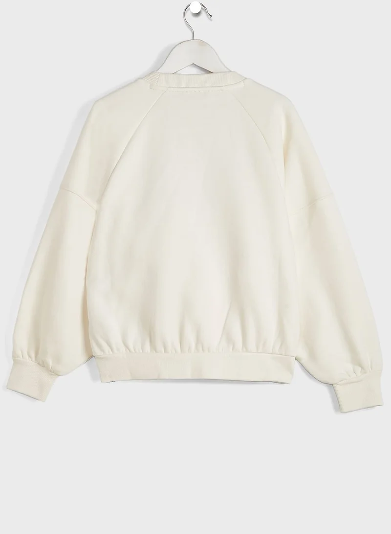 TOMMY HILFIGER Youth Logo Sweatshirt
