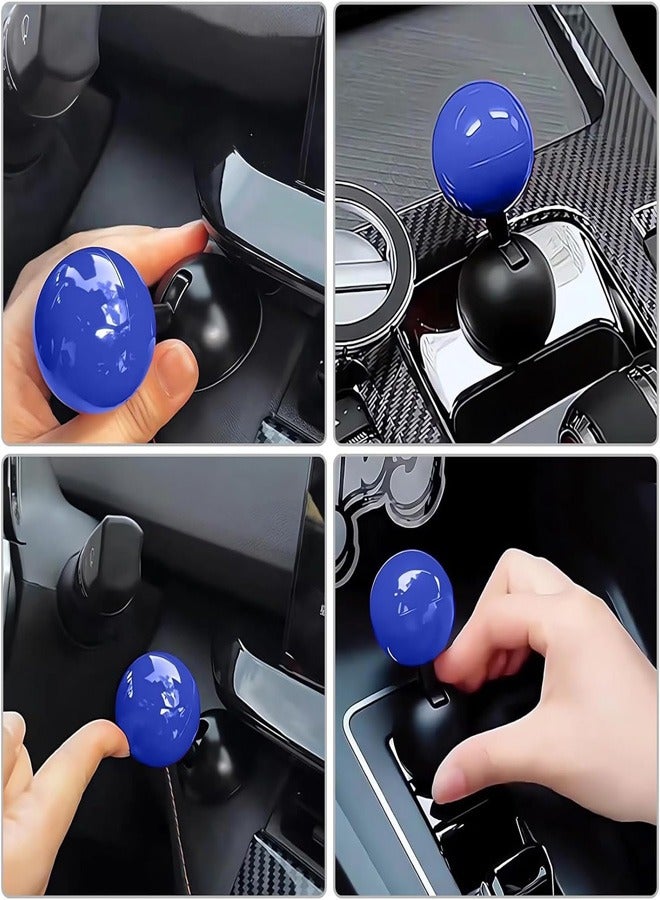 Car Push to Start on Rocker Car One on Start Lever Car Engine Start Stop on Joystick Starter Ball-bar Cover for Decorative Accessories Universal Size for Cars etc - Image 4