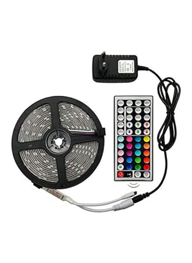 Generic شريط إضاءة LED RGB مع جهاز تحكم عن بعد (متعدد الألوان) 