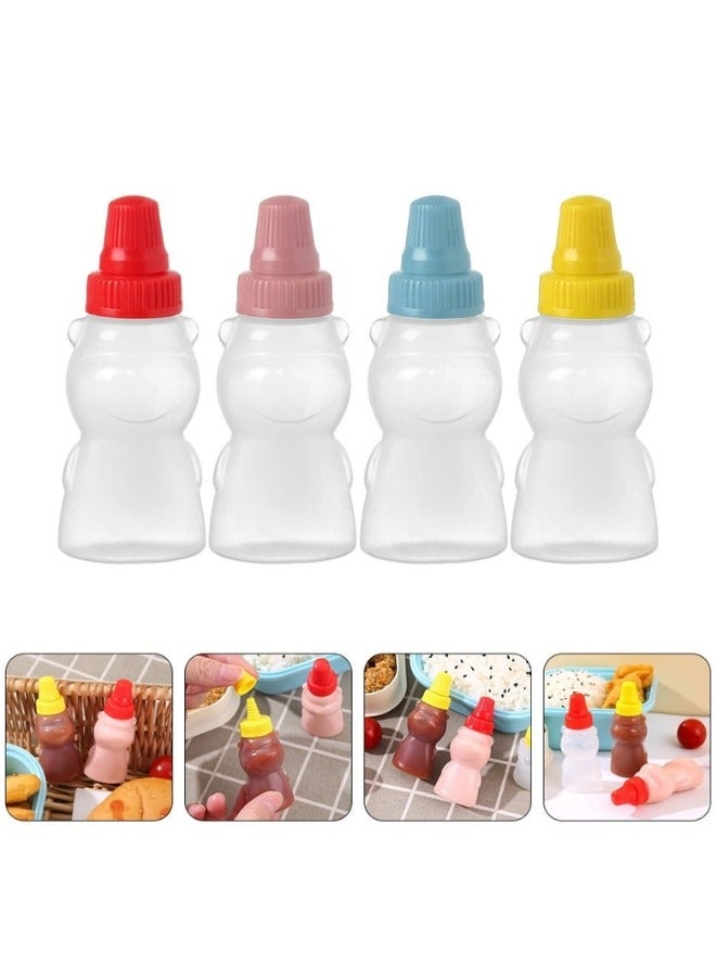 مجموعة من 2 زجاجة صلصة صغيرة محمولة سعة 25 مل - Image 1