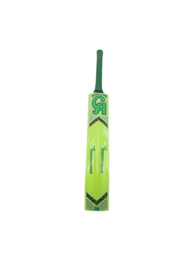 CA Vision 12000 Tennis Ball - Tape Ball Cricket Bat With Cover - Image 3