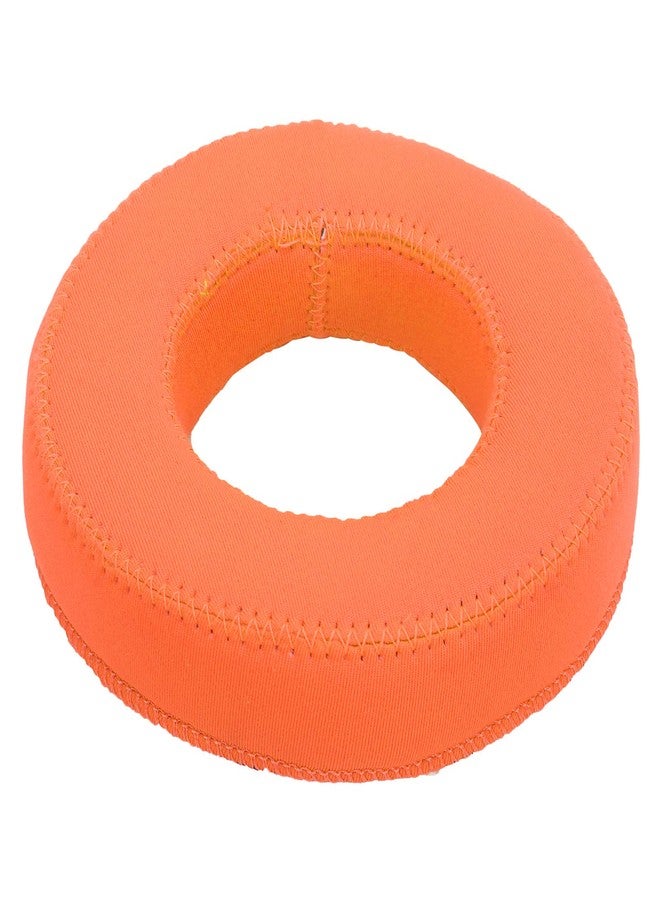 Heayzoki Floating Drink Holder 330ml Neoprene Materials Neoprene Floating Drink Holder for The Swimming Pool, Beach, Lake, River(Orange) - Image 5