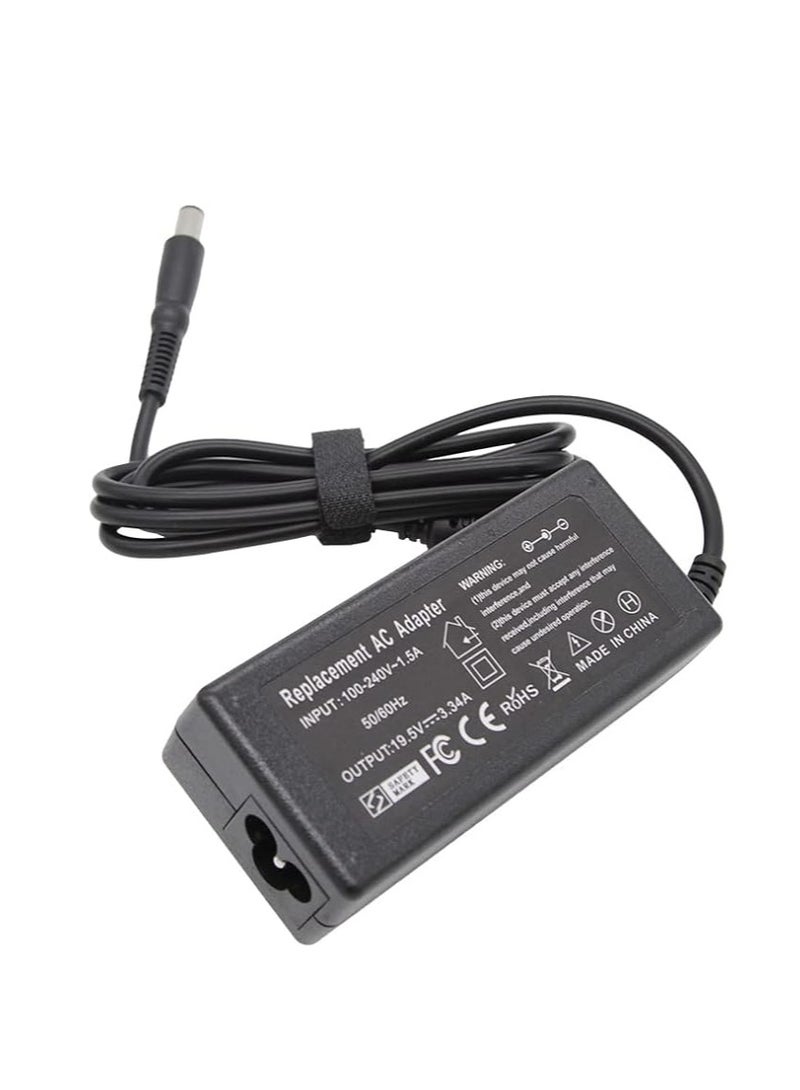 Terabyte 19.5V 3.34A 7.4x5.0mm 65W Charger laptop adapter for dell  Latitude 2120,2100,2110,D430 D400 D410 with UK Plug Cable - Image 1