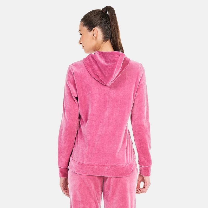 PUMA Women's Essentials+ Velour Hoodie
