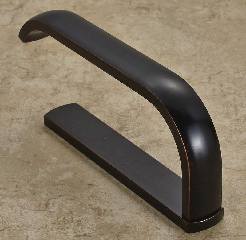 ELLO&ALLO Oil Rubbed Bronze Toilet Paper Holder Bathroom Accessories Wall-Mounted, Rust Protection - Image 4