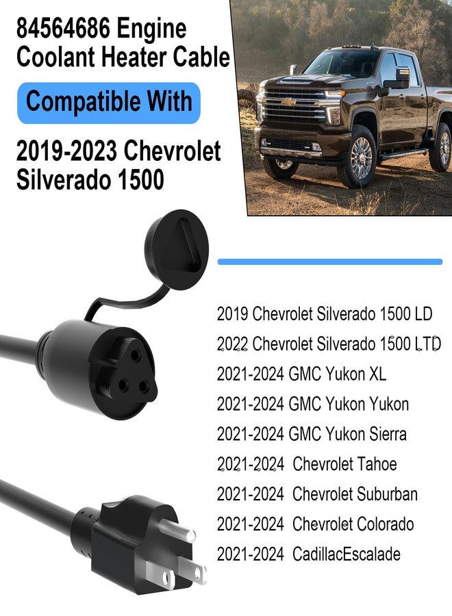 SYFLYH 84564686 Engine Coolant Heater Power Cable for 2019-2023 Chevrolet Silverado 1500/LD/LTD 2020-2024 GM Chevy Silverado 2500/3500 HD Duramax Trucks GMC Yukon/XL/Sierra 2019-2022 Buick Cadillac - Image 2