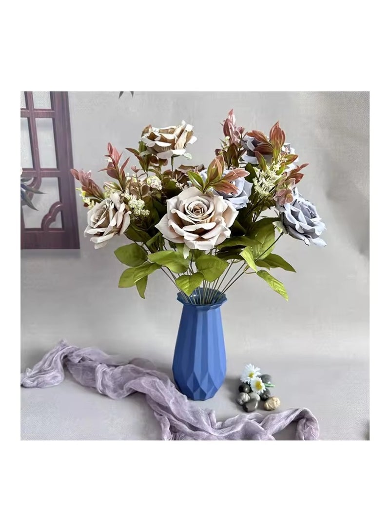 Huitich Artificial Flower Decor for Home, Parties, and Weddings Coffee  - Image 2