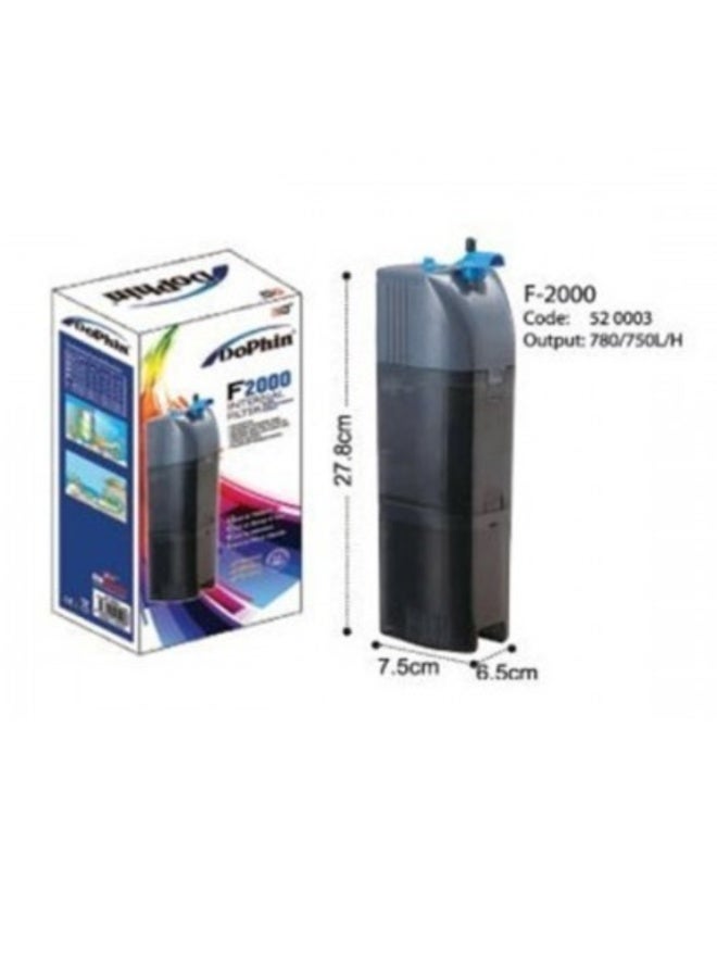 Dolphin Dophin Internal Filter[Max Output - 850L/H, Model - FDF2000] - Image 2