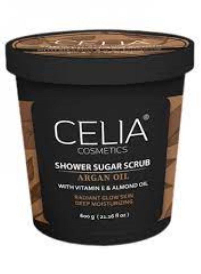 CELIA COSMETICS Silia Foaming Sugar Scrub with Argan Oil 600g