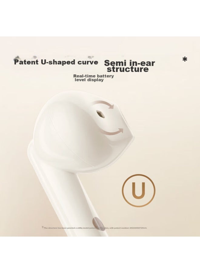 Walker Flower Edifier Hua Zai To-u3 Plus True Wireless Bluetooth Earbuds, Semi In-ear Headphones, Compatible With Apple, Huawei, Xiaomi, Bluetooth 5.3, Twilight Blue - Image 4