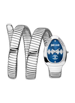 Women's Vezzoso Silver Blue Analog Quartz Stainless Steel Watch JC1L230M0025