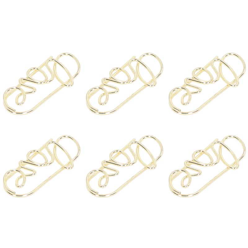 Heart Shaped Paper Clips: 100-Pack Metal Construction - Rust-Resistant Electroplated Finish Portable Cute Paper Clips for Home Office Desk Organization & Daily Document Sorting - Image 5